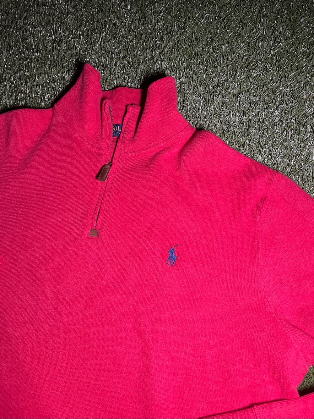 Polo by Ralph Lauren Men’s Large Large Half-Zip Sweater